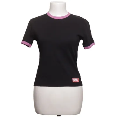 T-shirt (Svart, Rosa) från Rumble Clothing Bomull, Elastan