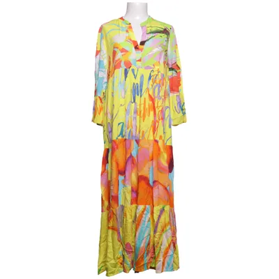Robe longue (Jaune, Multicolore) de Emily van den Bergh Viscose