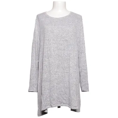 Long sleeve T-shirt (Gray) from The Basics Elastane, Polyester, Viscose
