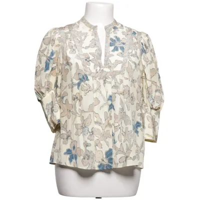 Blouse (Beige, Blue, Multicolored) from Ulla Johnson Silk