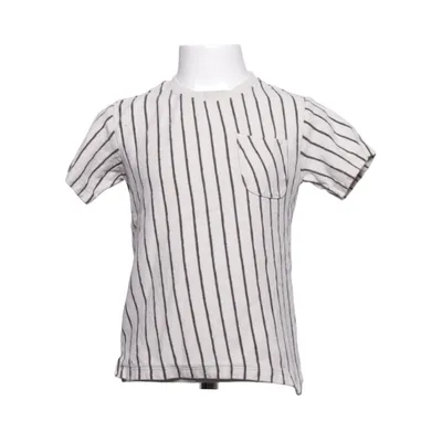 T-shirt (Vit, Svart) från Rikki Tikki Bomull