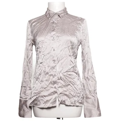 Shirt (Gray) from Yaya Women Elastane, Viscose