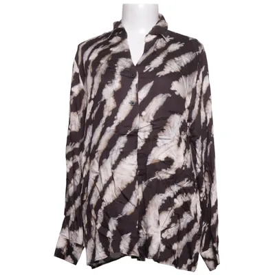 Blouse (Black, White) from Be Yourself Viscose