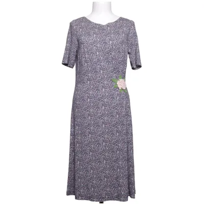Dress (Blue, Multicolored) from Du Milde Elastane, Viscose