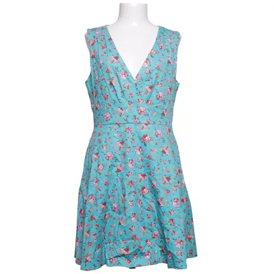 Dress (Blue, Multicolored) from Fever London Cotton, Elastane, Polyester