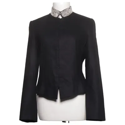 Blazer (Schwarz) von Ambiente Acetat, Elasthan, Wolle