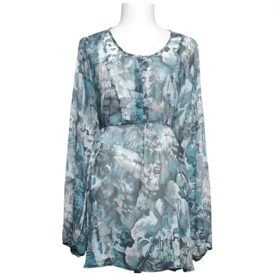 Blouse (Blue, Multicolored) from Gina Laura Polyester