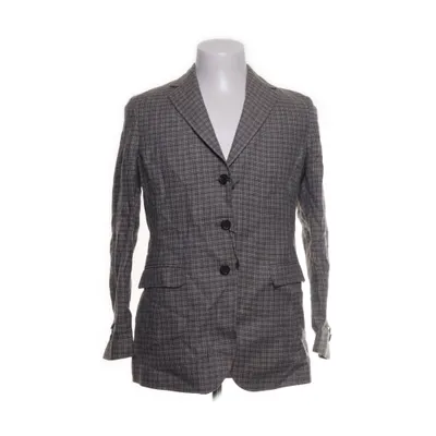 Blazer (Gray, Multicolored) from Beretta Linen, Wool