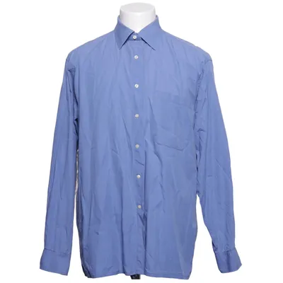 Shirt (Blue) from Oscar Jacobson Cotton