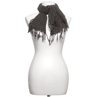 Scarf (Green, Black) from H&M Cotton