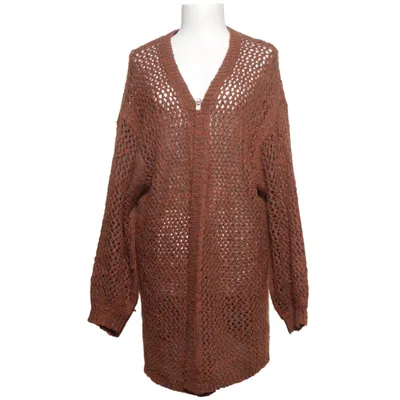 Cardigan (Bruin) van Soyaconcept Acryl, Mohair, Nylon, Polyester, Wol