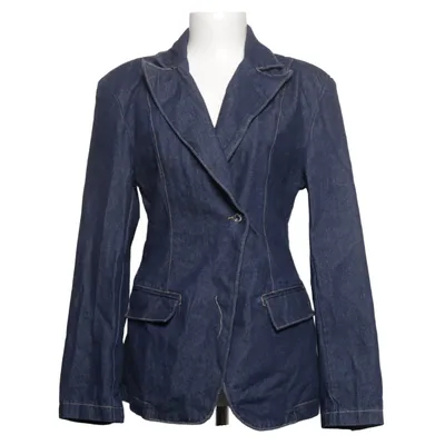 Spijkerjas (Blauw) van Loavies Katoen, Polyester