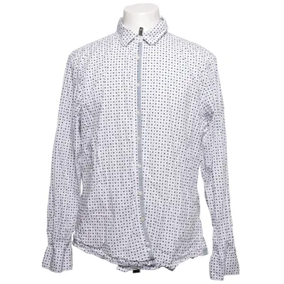 Shirt (White, Blue) from Søndag & Sons Cotton, Elastane
