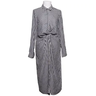 Skjortklänning (Svart, Vit) från Object Polyester