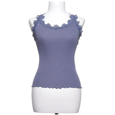 Tanktop (Blauw) van Rosemunde Katoen, Zijde