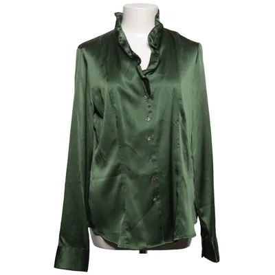 Shirt (Green) from Wallmann Elastane, Silk