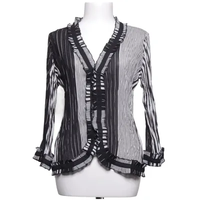 Blus (Svart, Vit) från Kriss Polyester
