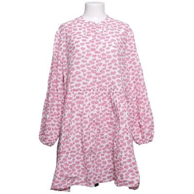 Klänning (Rosa, Vit) från Stella Nova Ekologisk bomull