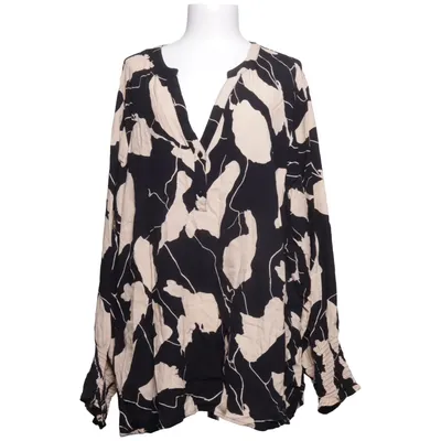Blouse (Noir, Beige) de Zizzi Viscose