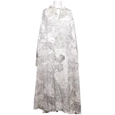 Maxikjole (Beige, Flerfarvet) fra H&M Modern Classic Polyester