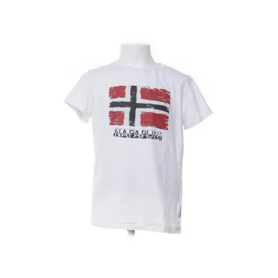 T-shirt (Wit) van Napapijri Katoen