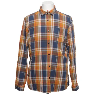 Flanellskjorta (Blå, Orange, Vit) från PL & CO Casual Attire Bomull