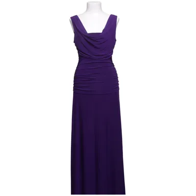 Aftenkjole (Lilla) fra Nightway Elastan, Polyester