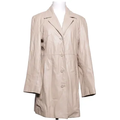 Läderkappa (Beige) från Mari Philippe