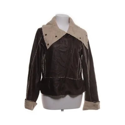 Shearlingjacka (Brun, Beige) från Poetry Polyester