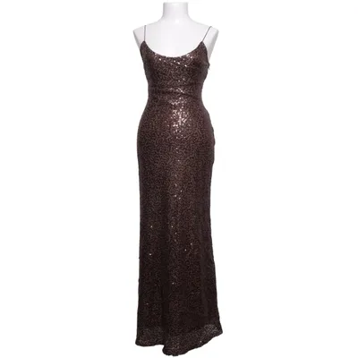 Robe de soirée (Marron) de Reserved Polyester