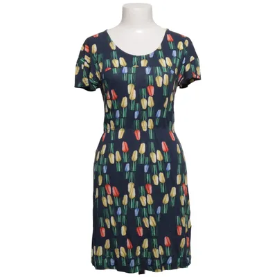 Kleid (Blau, Mehrfarbig) von Ivana Helsinki Elasthan, Viskose