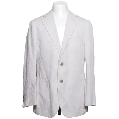 Blazer (Beige) van Suitsupply Katoen, Cupro, Linnen, Polyester, Viscose