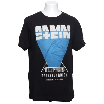 T-shirt (Noir, Bleu) de Rammstein Coton