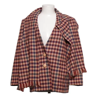 Blazer (Beige, Bleu, Rouge) de Madame À Paris Cupro, Laine