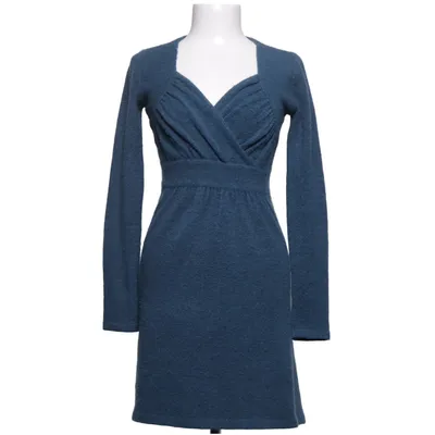 Robe (Bleu) de Just Woman Acrylique, Élasthane, Laine de mouton