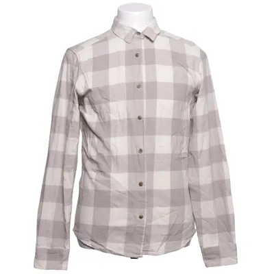 Flannel shirt (Gray, White) from Only & Sons Cotton