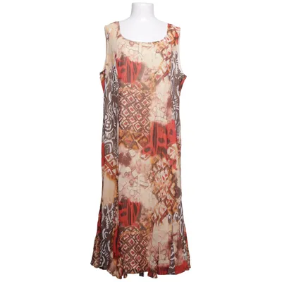 Dress (Brown, Red, Multicolored) from Habella Acetate, Viscose