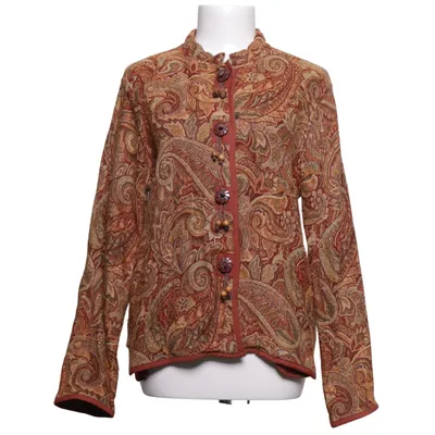 Veste (Marron, Rouge, Multicolore) de Flashback Polyester, Viscose