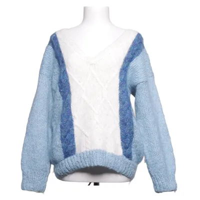 Sweater (Blue, White, Multicolored) from Bottega Angora, Polyamide, Wool