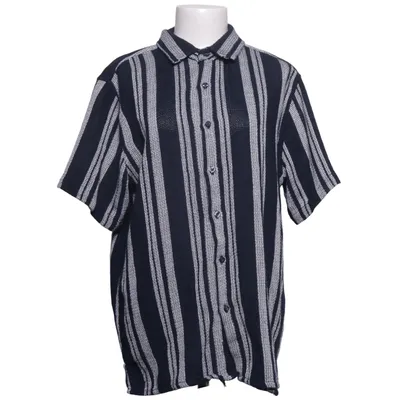 Short sleeve shirt (Blue, White) from S.C.W. Made for you Cotton, Polyester