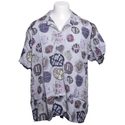 Short sleeve shirt (Blue, Multicolored) from Les Deux Lyocell