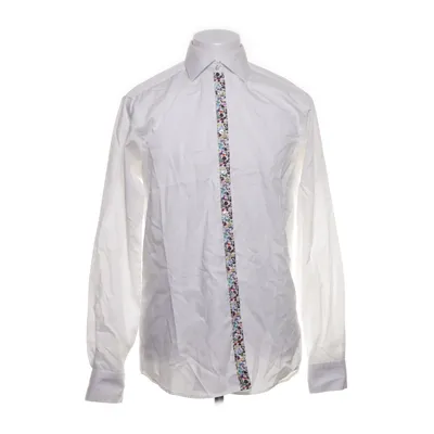 Skjorta (Vit, Flerfärgad) från John Henric Bomull