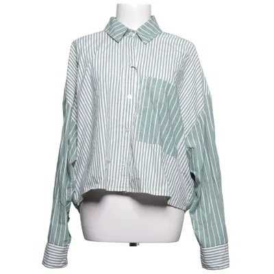 Chemise (Vert, Blanc) de Abercrombie & Fitch Coton, Polyester