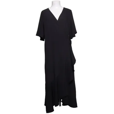 Slå-om-kjole (Sort) fra Pernilla Wahlgren Design Polyester