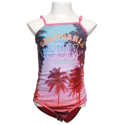 Maillot de bain une pièce (Rose, Multicolore)