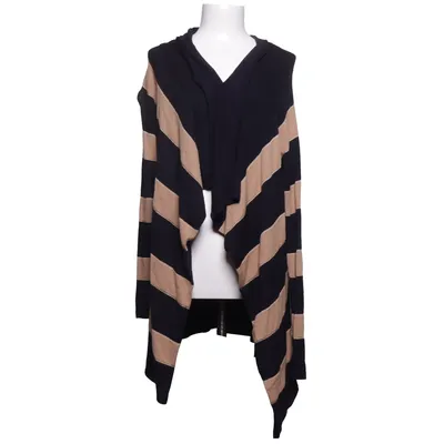 Cardigan (Blue, Beige) from Ashley Brooke Metallic fiber, Polyamide, Viscose