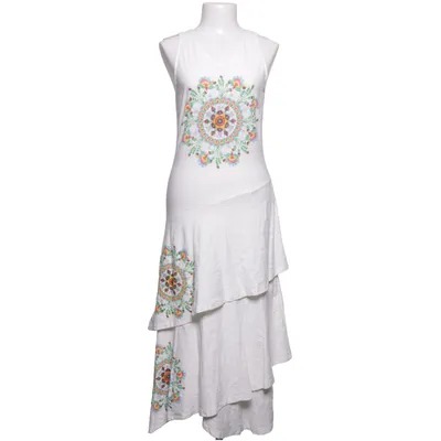 Dress (White, Multicolored) from Desigual Cotton