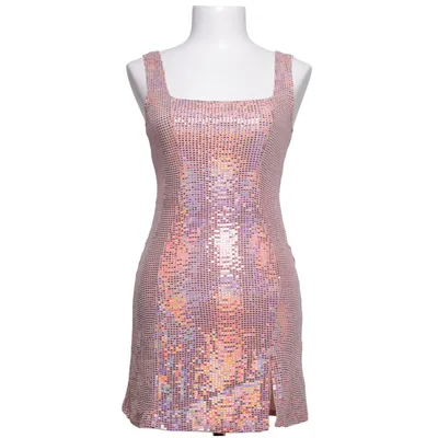 Cocktailklänning (Holographic A-Line Dress) från Nelly Elastan, Metallfiber, Polyamid