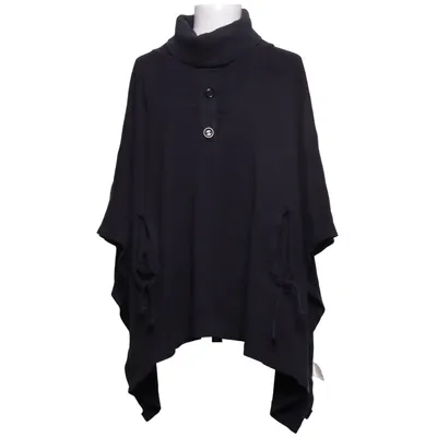 Poncho (Zwart) van Nümph