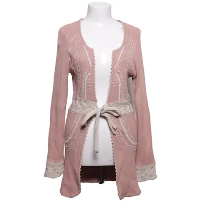 Cardigan cache-cœur (Rose, Beige) de Cream Coton